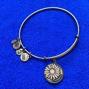 Gold Alex and Ani daughter bracelet